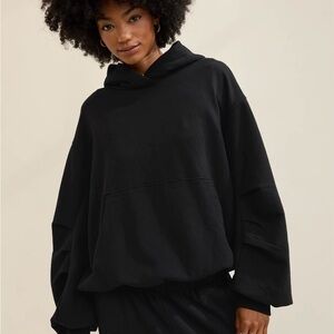 Black Aerie Jet Setter Hoodie